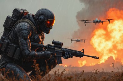 ИИ, беспилотники, дроны, война, технологии