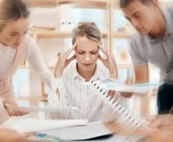 стресс, работа, сотрудники, руководство, нестабильность