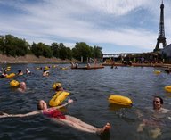 Сена, купание в Париже, очистка реки, Олимпиада 2024, зоны для купания
