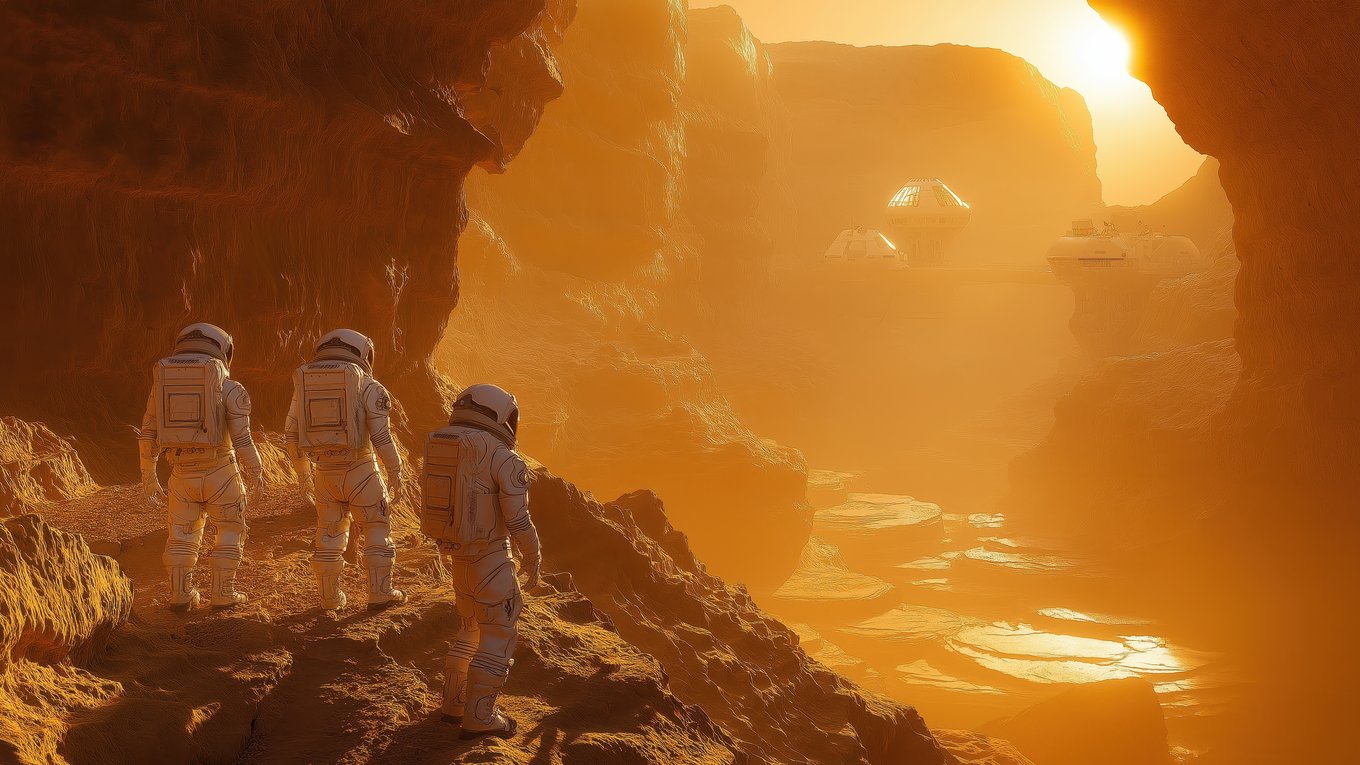 Марс, колонизация, космос, автономность, MarsOne