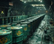 Германия, отходы, радиация