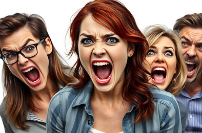 крик, эмоции, тревога, культура, протест