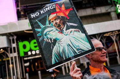 Протесты, США, Трамп, политика, власть